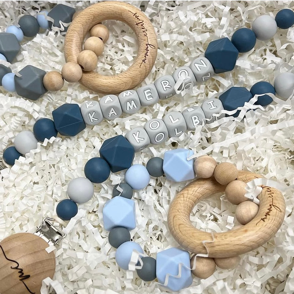 Personalized Pacifier Clip