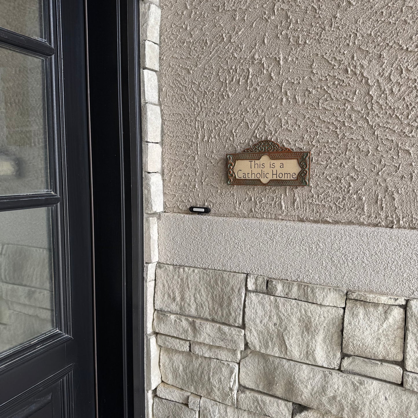 Catholic Home Sign