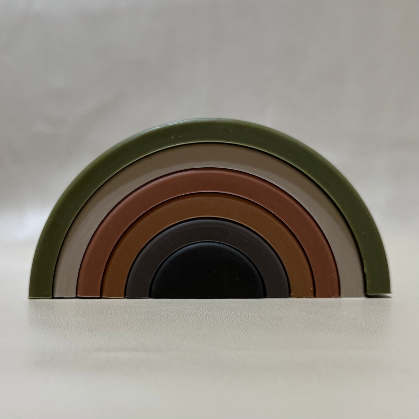 Silicone Stacking Rainbows