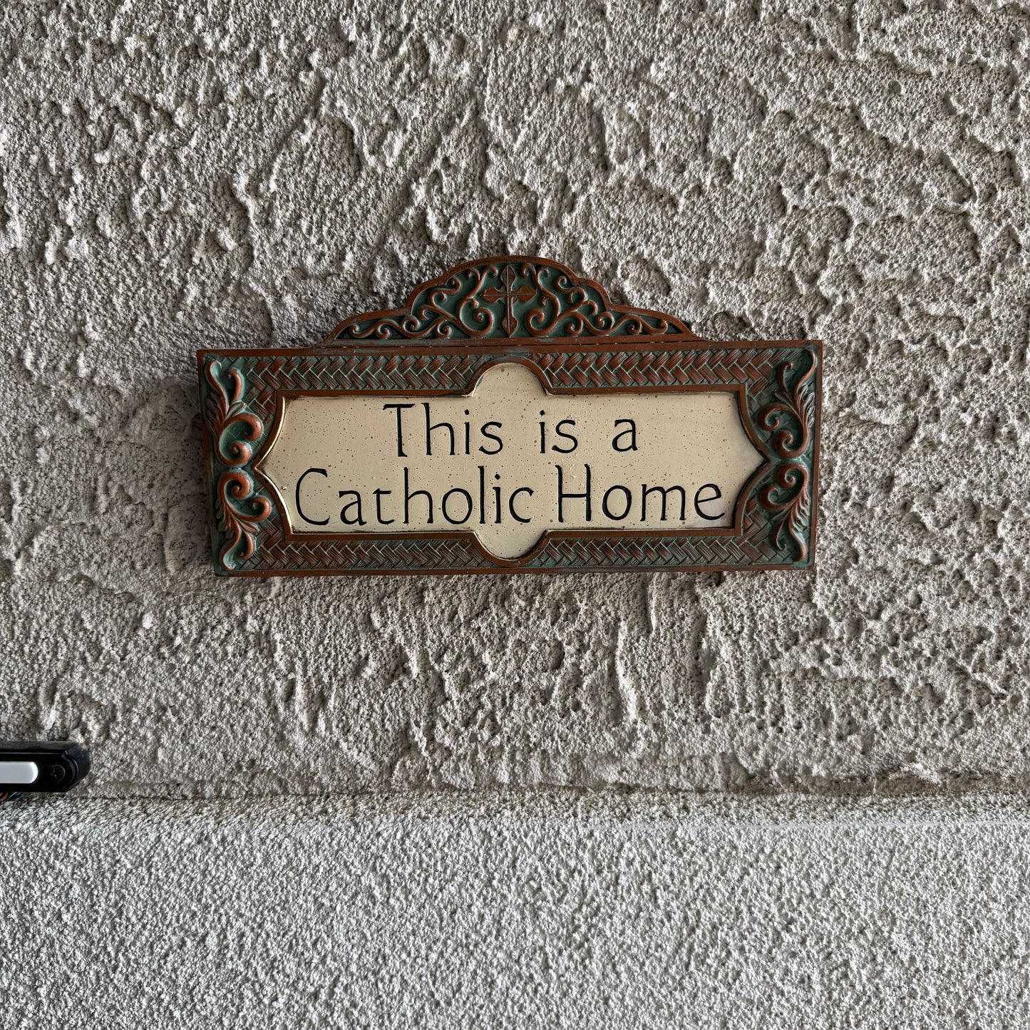 Catholic Home Sign
