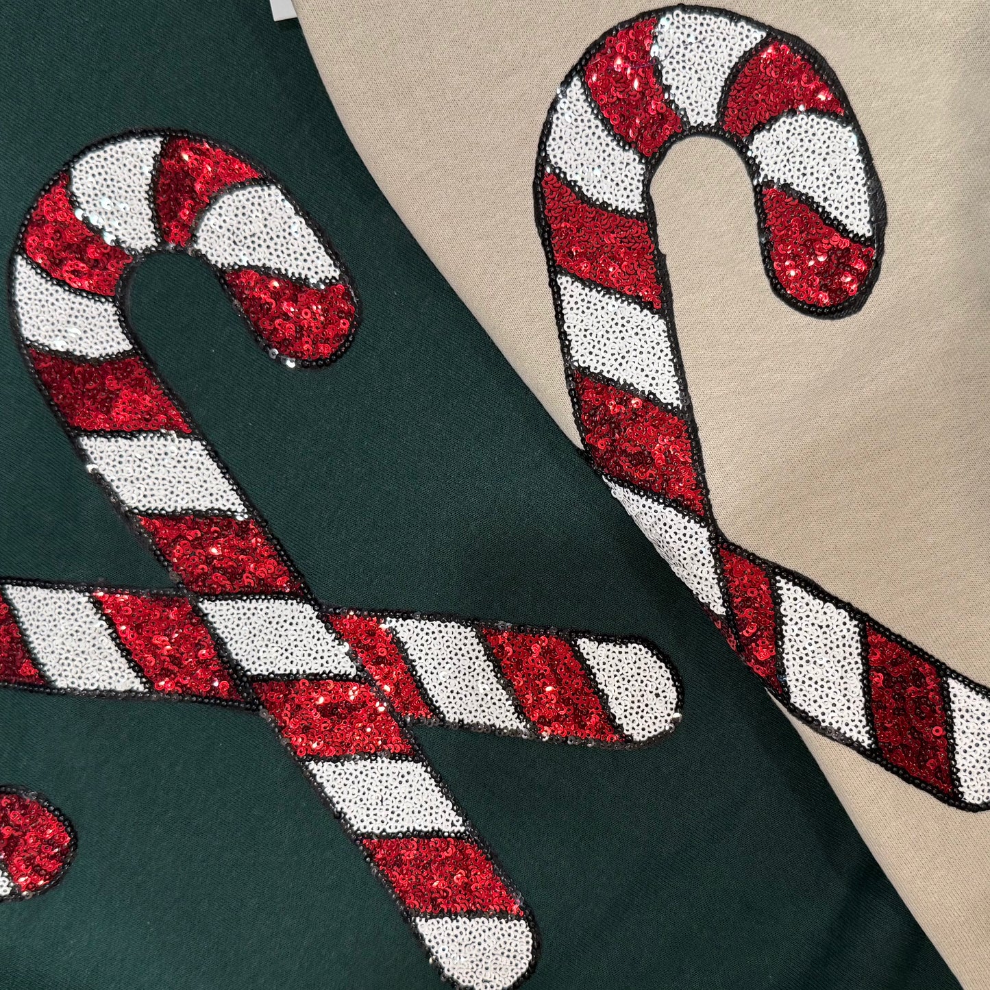 Candy Cane Crewneck
