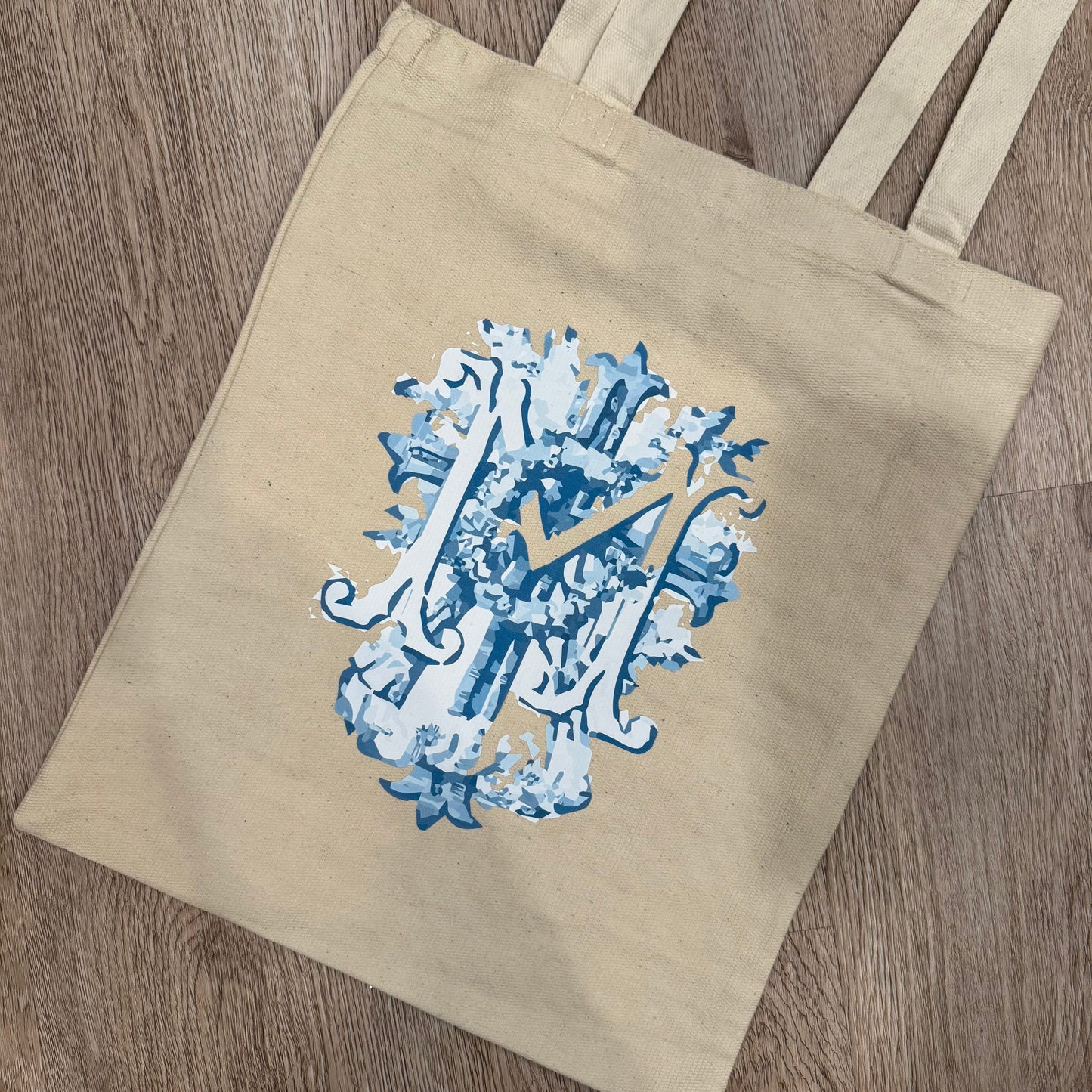 Marian Cross Canvas Tote Bag