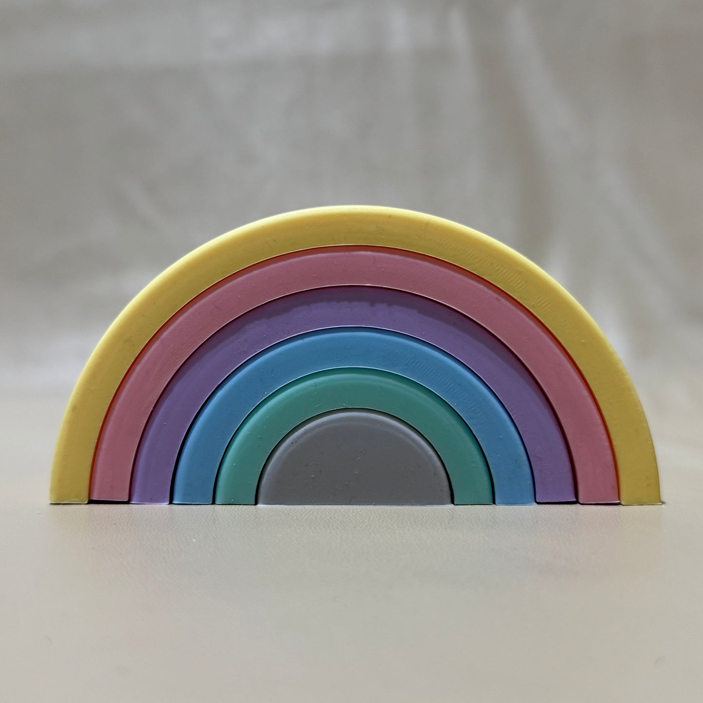 Silicone Stacking Rainbows