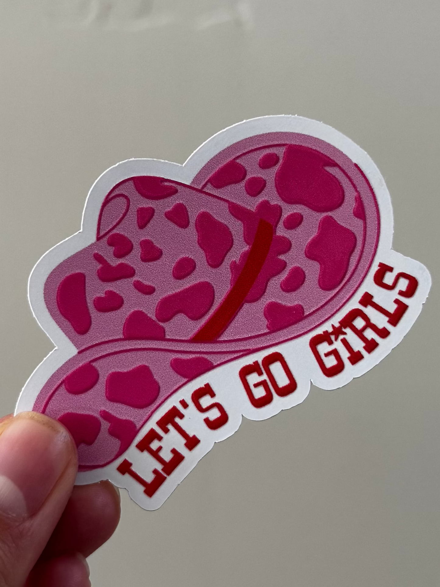 Let’s Go Girls Sticker