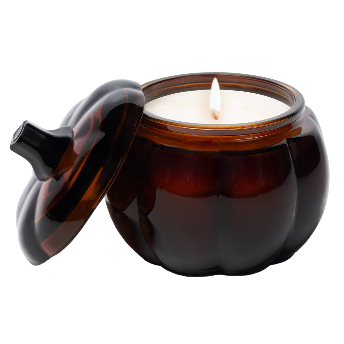 Hello Fall Soy Candle, 20 oz Pumpkin Jar - Fall Decor