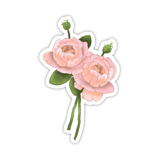 Peony Flower Sticker