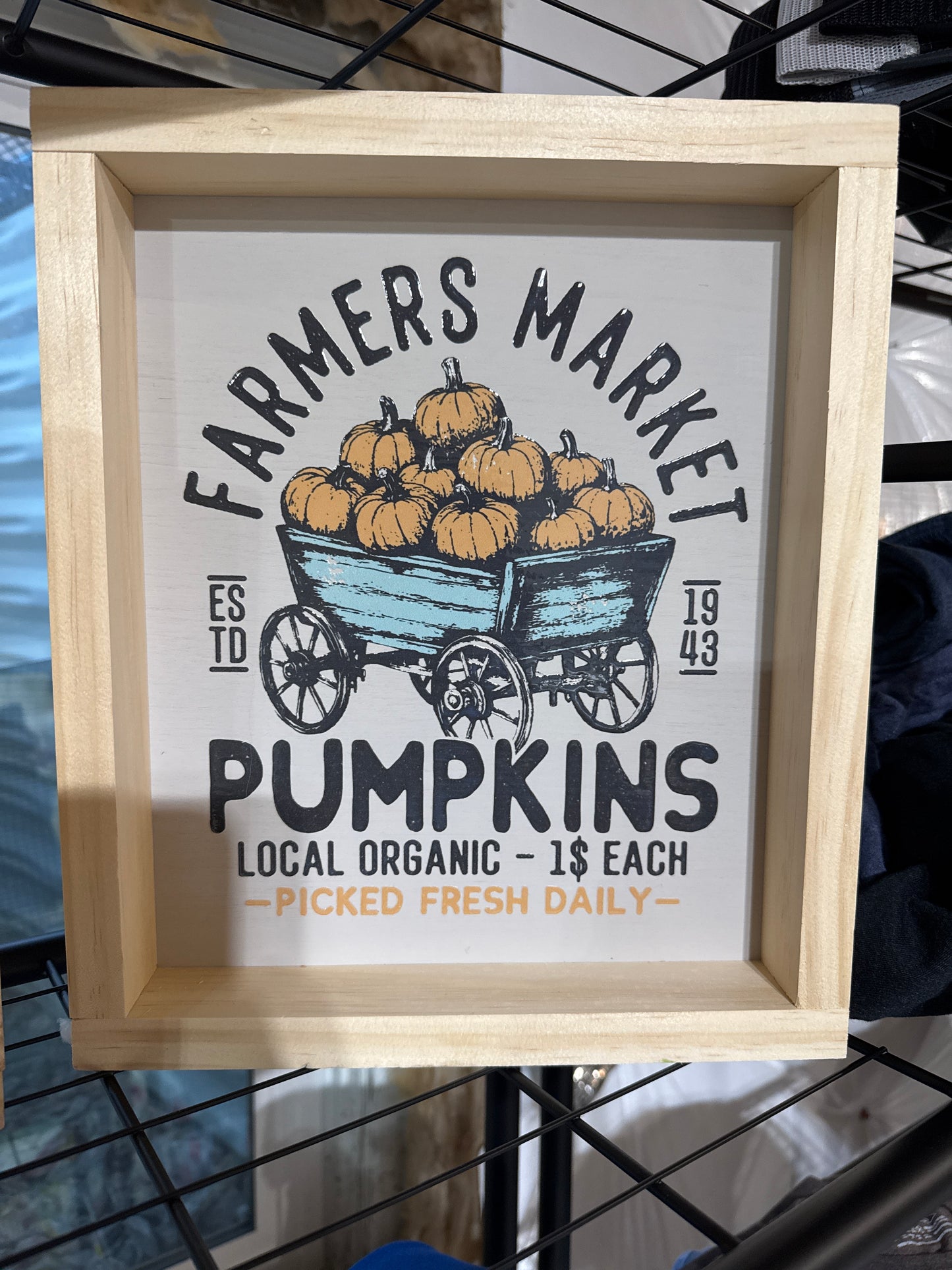 Pumpkin Farm Sign