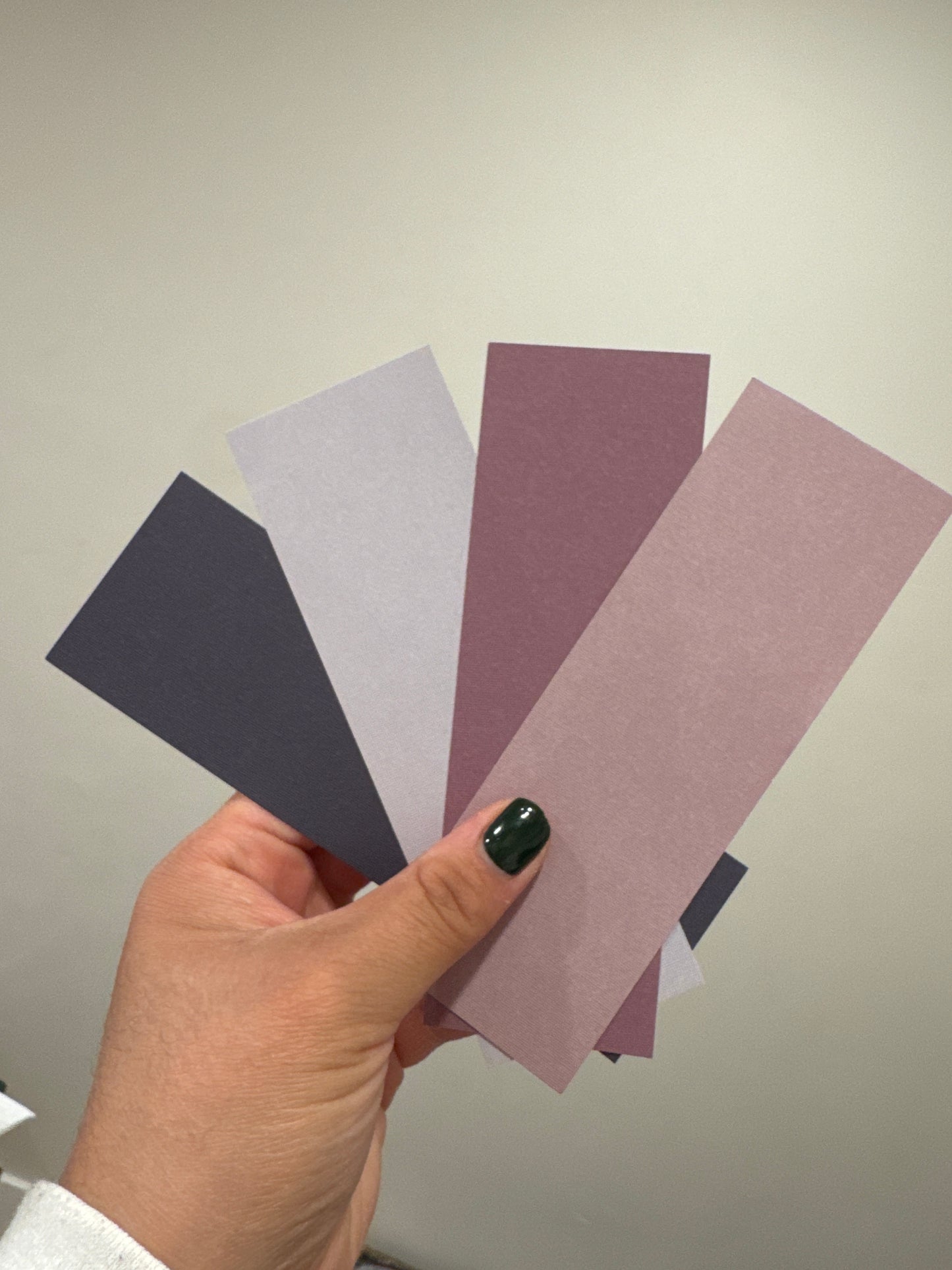 Linen Paper Bookmarks