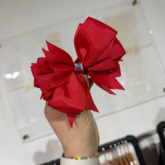 Jeweled Hair Bow