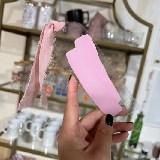 Painted Acrylic Bookmark