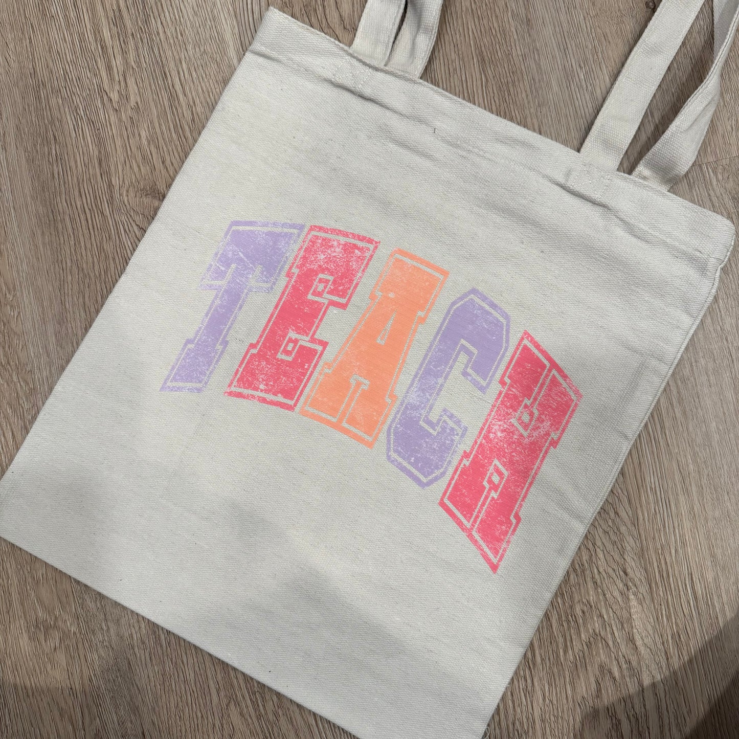 Teach Canvas Tote Bag