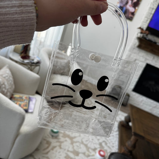 Mini Bunny Face Tote
