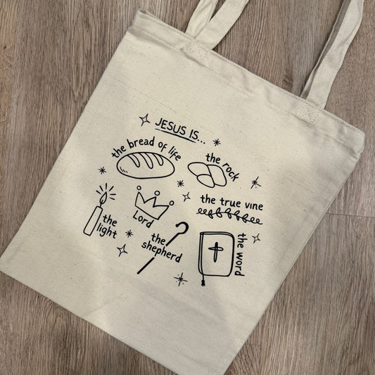 Jesus Canvas Tote Bag