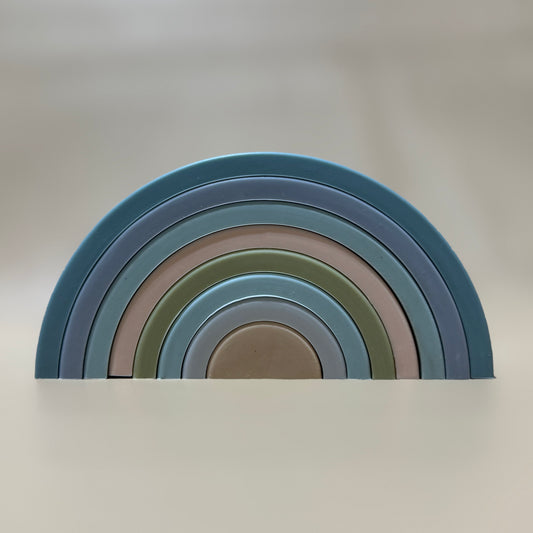 Silicone Stacking Rainbows