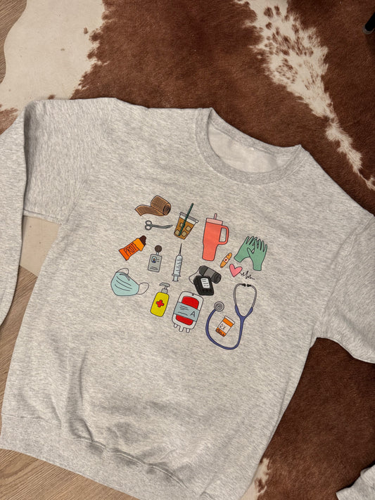 Nurse Crewneck